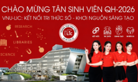 VNU-LIC SẴN SÀNG ĐỒNG HÀNH CÙNG KHOẢNG 17.000 SINH VIÊN TẠI HÒA LẠC: KẾT NỐI TRI THỨC SỐ, KHƠI NGUỒN SÁNG TẠO TRONG KHÔNG GIAN ĐẠI HỌC MỚI